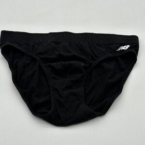Men’s 1 pack New Balance Briefs size medium Black